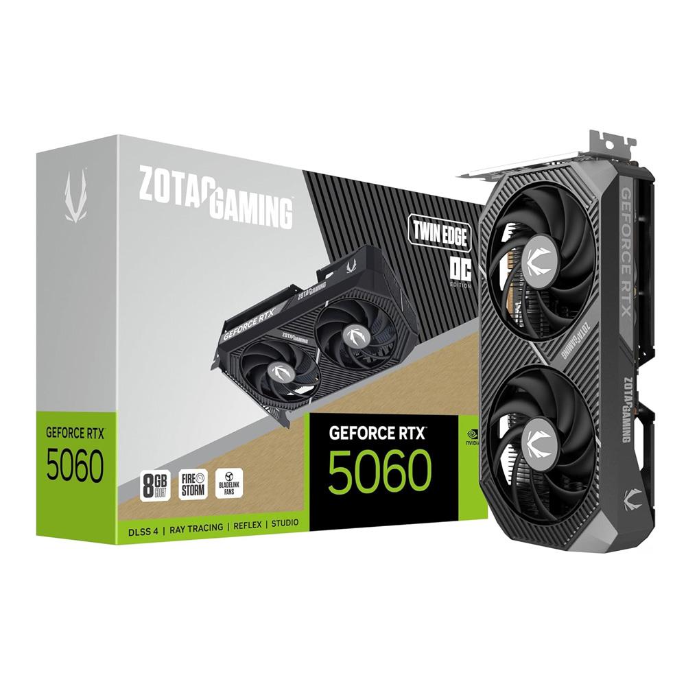ZOTAC RTX 5060 Gaming Twin Edge 8GB GDDR7